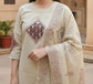 Beige Shade Dabu Cotton Salwar Set – CS015