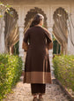 Chocolate Brown Designer Kurta Pant Set – KP026