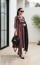 Designer Striped Cotton Salwar Set – CS033