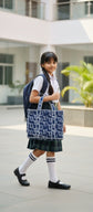 Indigo Blue Lunch Bag