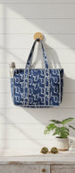 Indigo Blue Lunch Bag