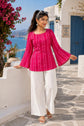 Pink Dori Cotton Short Top – HST009