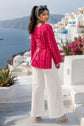 Pink Dori Cotton Short Top – HST009