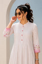 Pink Floral Mul Cotton Kurta Pant Set – KP029