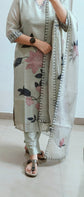 Premium Linen Tissue Salwar Set - LTS001