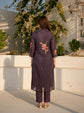 Premium Purple Mul Cotton Kurta Pant Set – KP025
